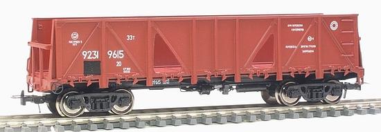 Container car 13-N001 brown<br /><a href='images/pictures/MiniaturModelle/090017.jpg' target='_blank'>Full size image</a>